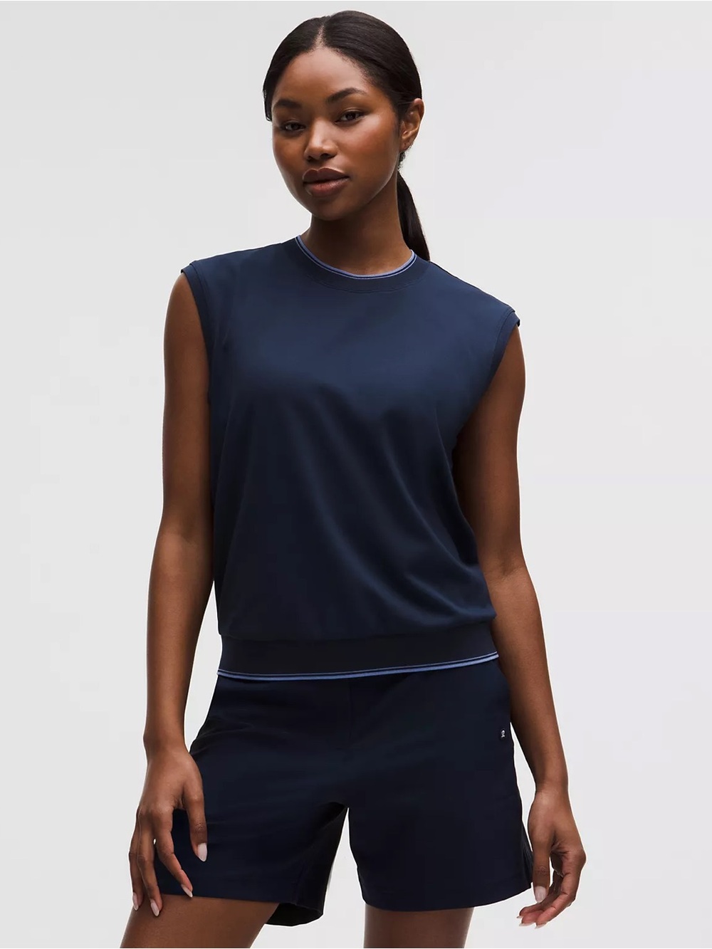 NWT Lululemon Pique Relaxed-Fit Crewneck Golf Tank Top Size XL